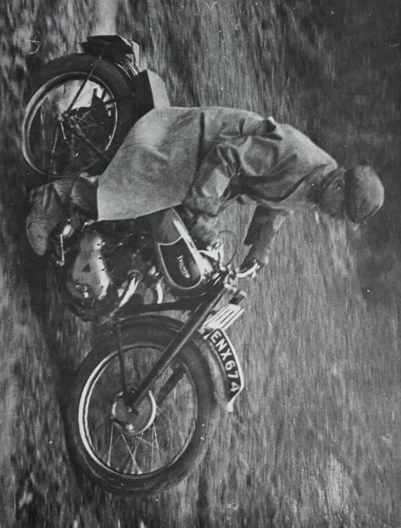 Triumph Motorcycle Retro image